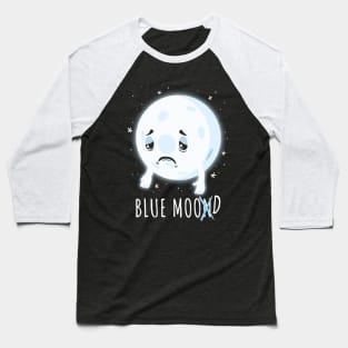 Blue Moon Mood Baseball T-Shirt